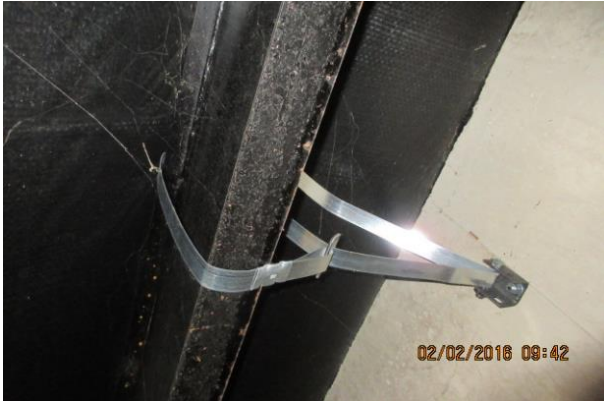 Manufactured home foundation tie-down anchorage hardware